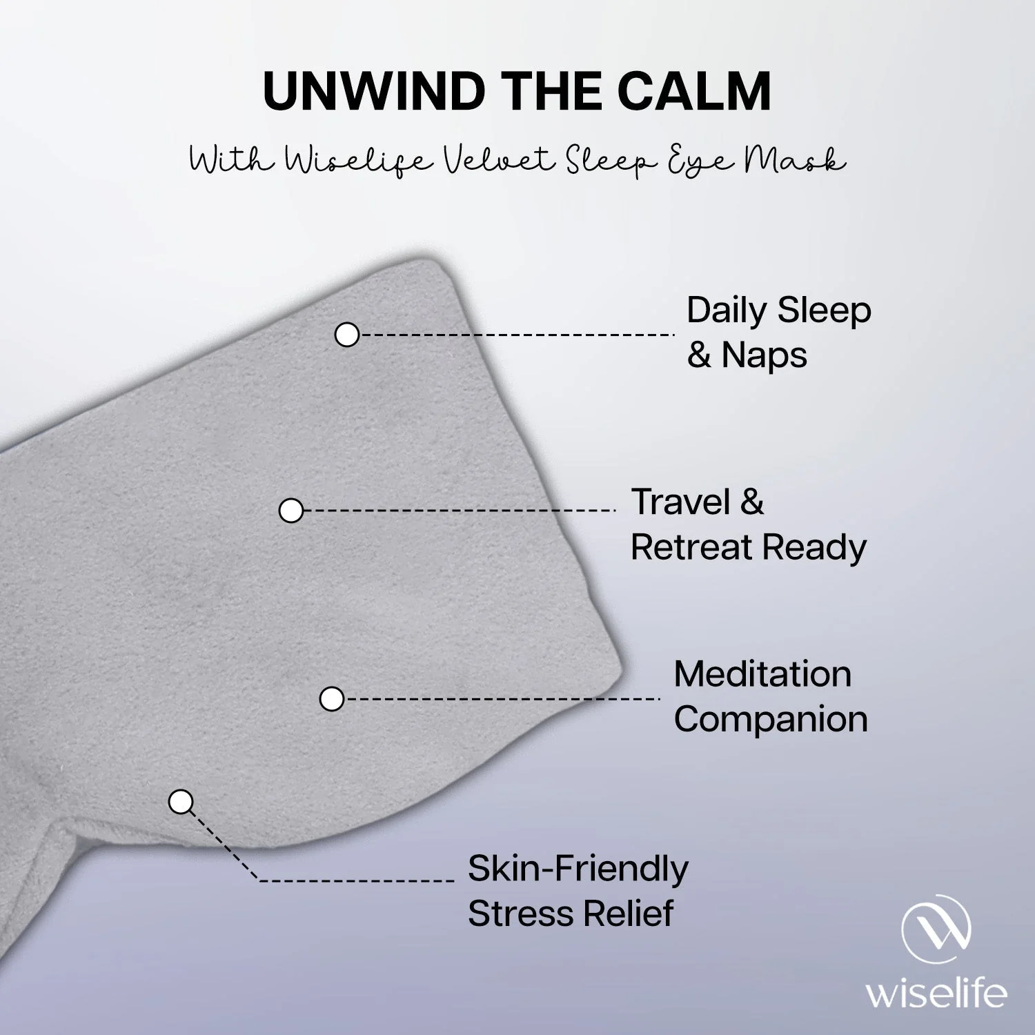 Velvet Sleep Eye Mask - Image 5