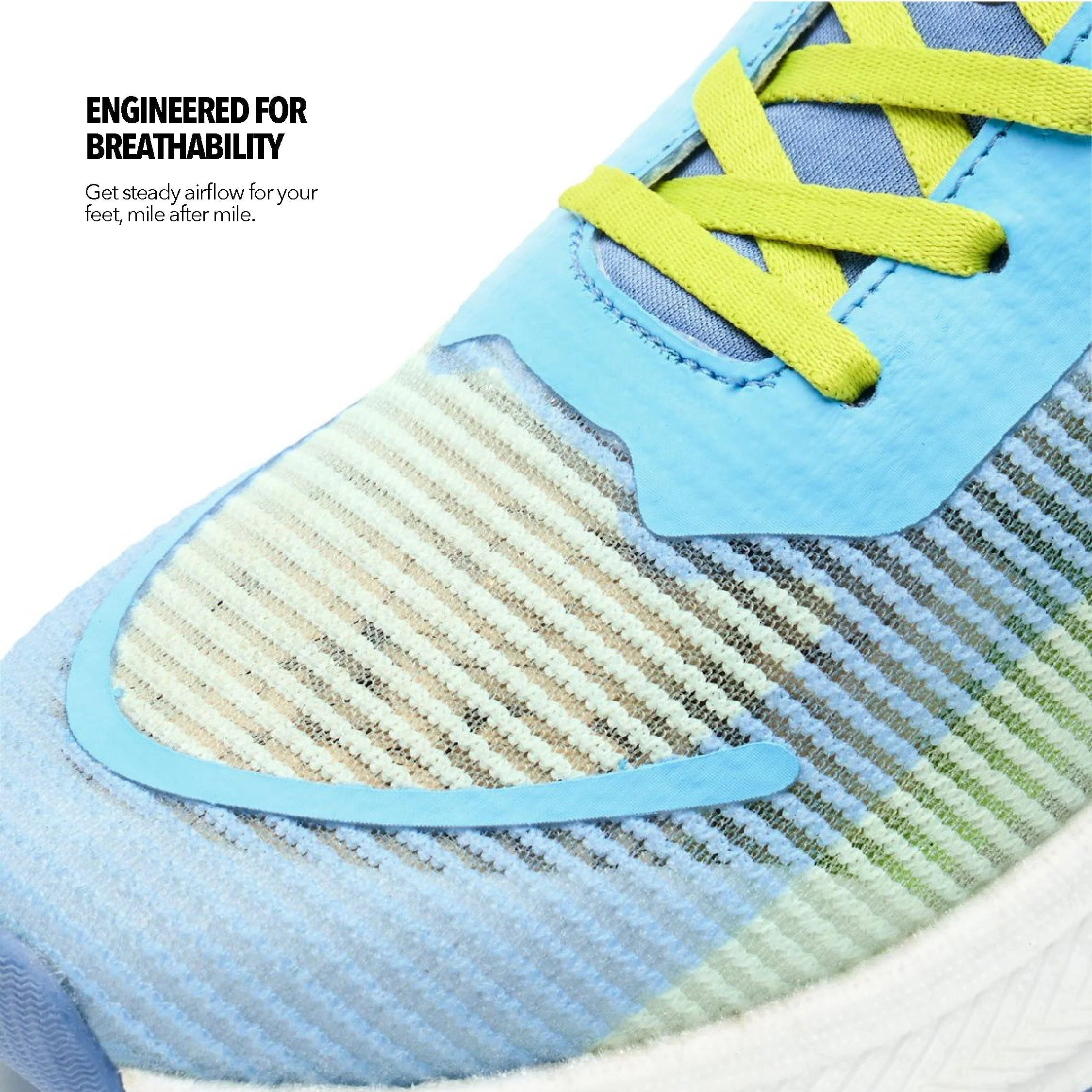 Volt Mens Running & Training Shoes - Neon Blue - Image 5
