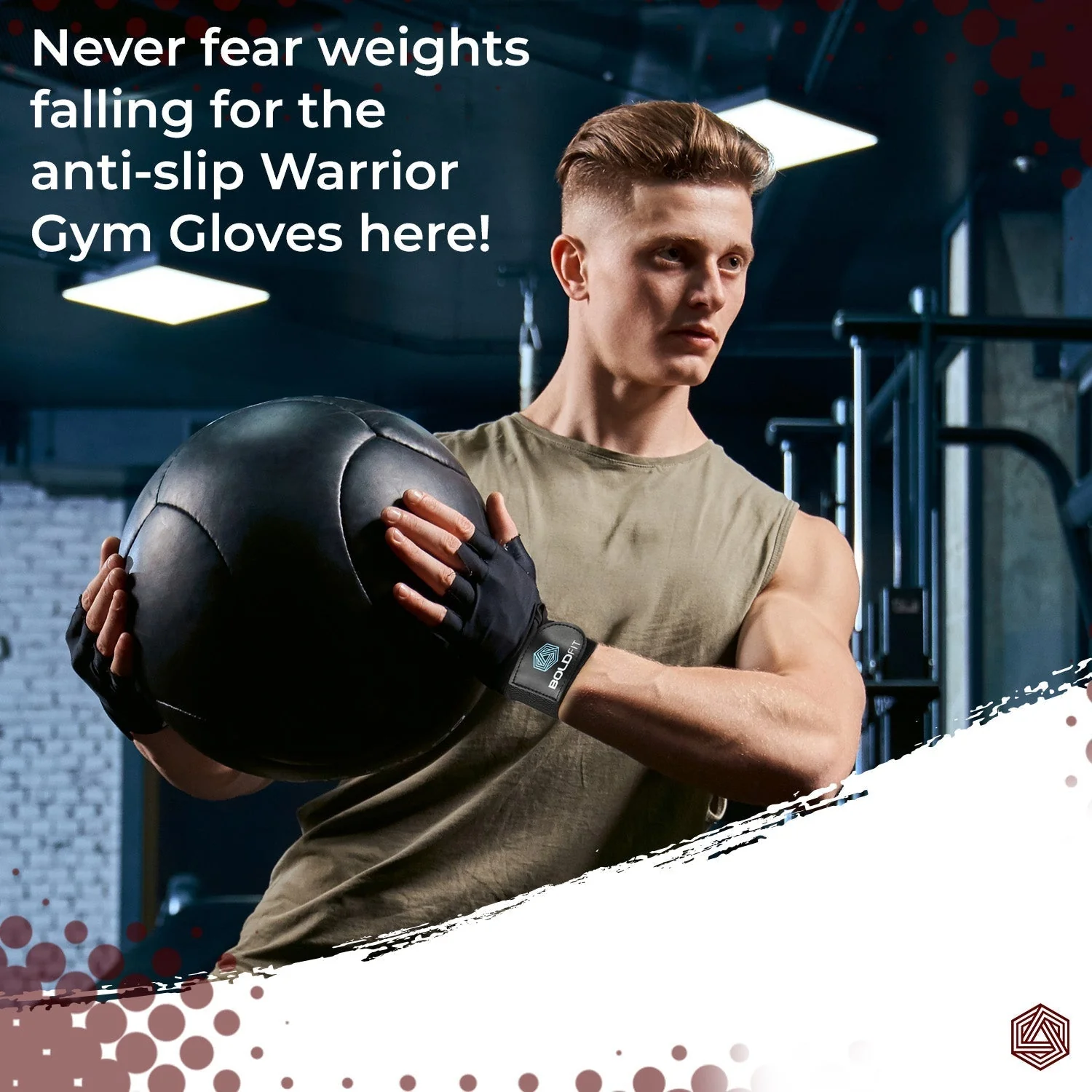 Warrior Gym Gloves - Image 7