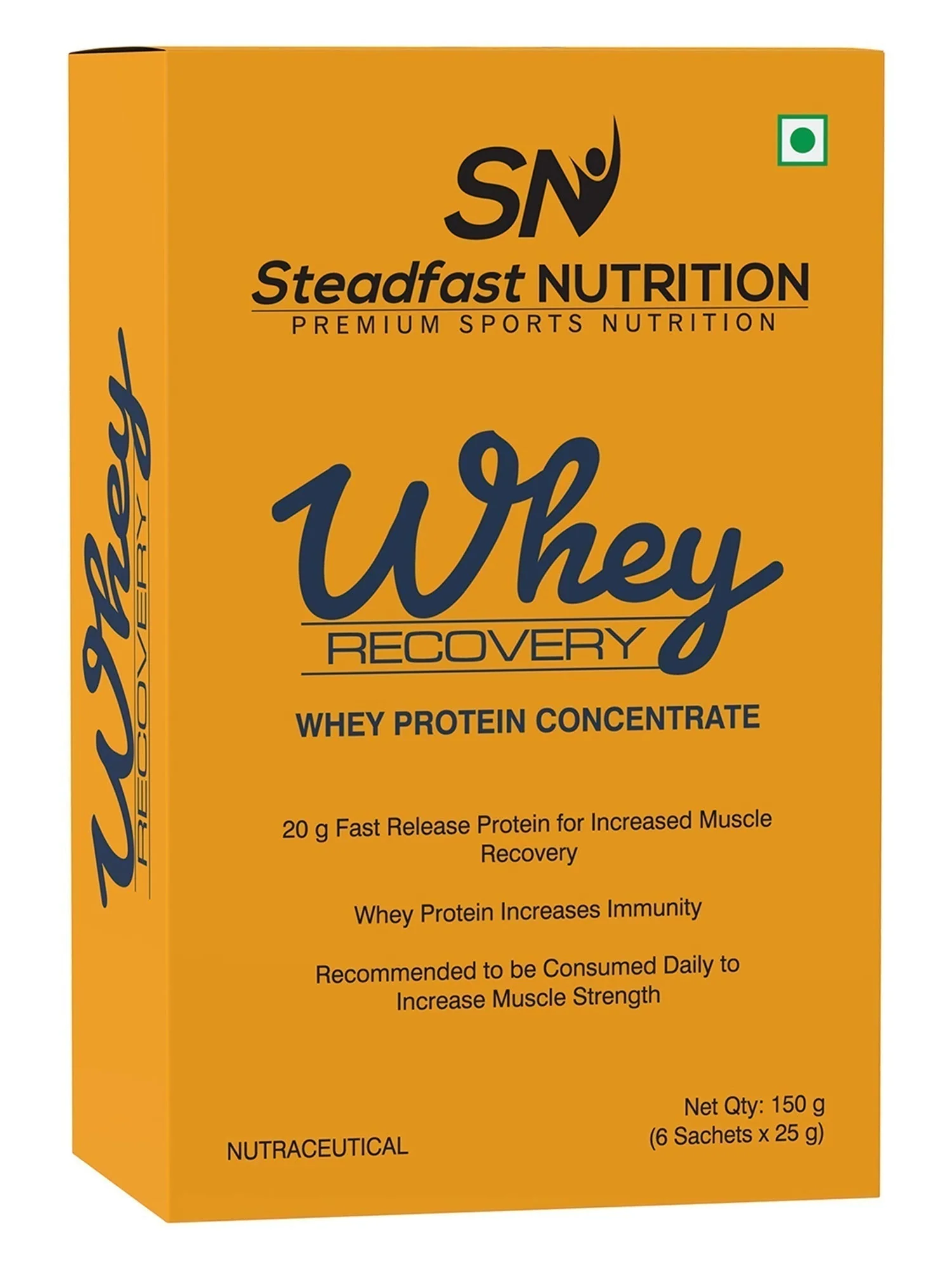 Whey Recovery Protein Concentrate Your Everyday Protein Unflavoured 6 Sachets 150g - Image 5