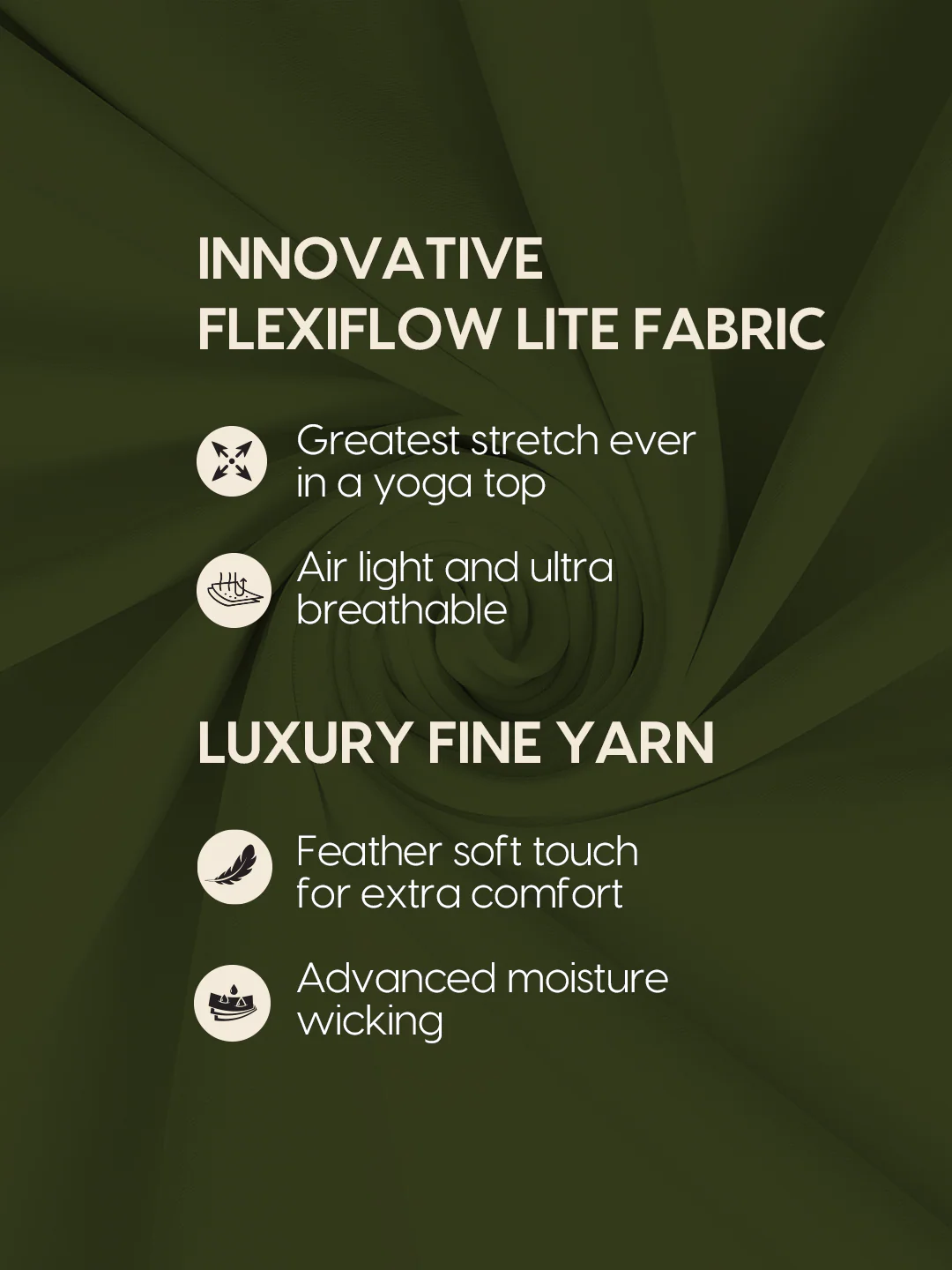 Wise Active Tank Top (Olive green) - Image 3