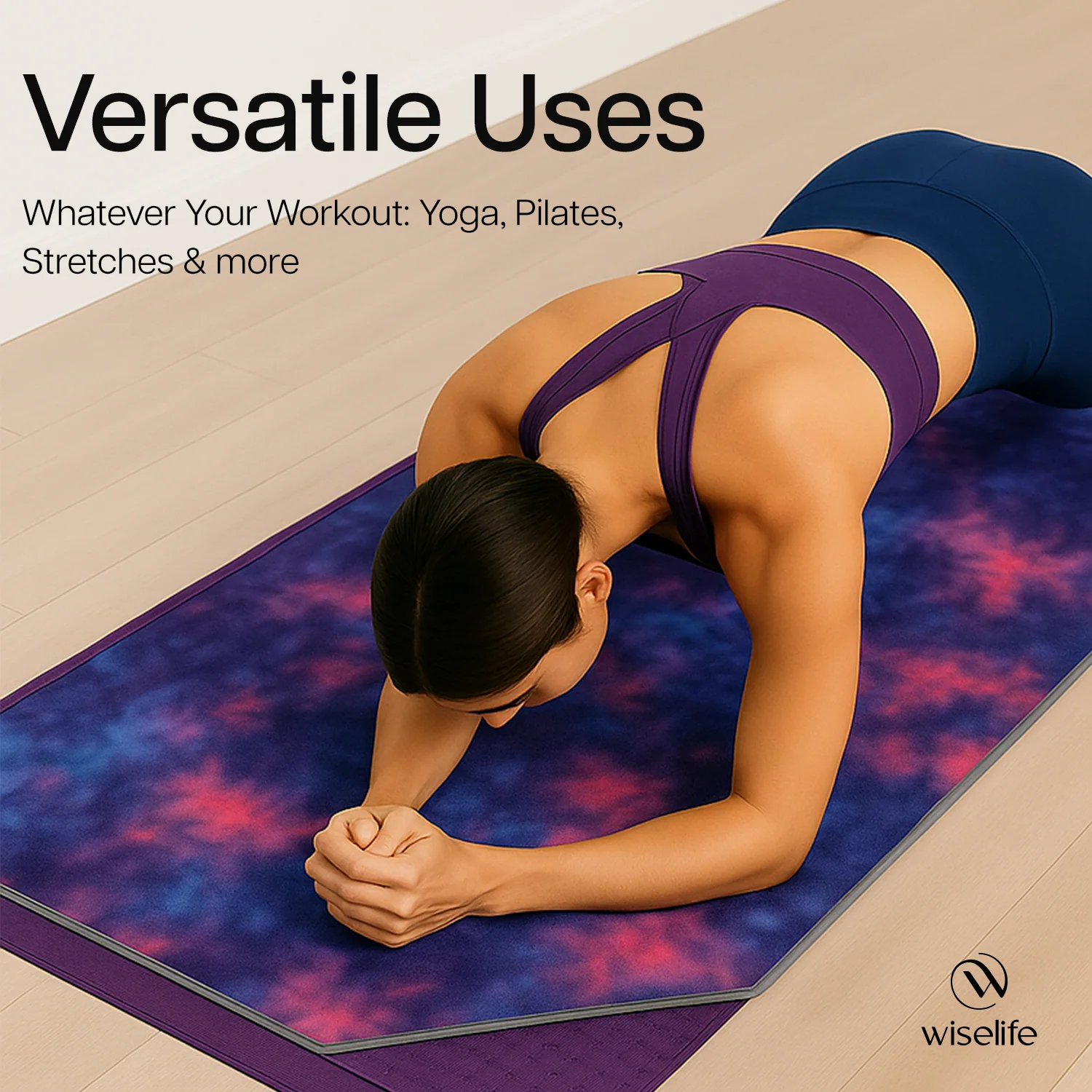 Wise Yoga Mat Towel - Image 7