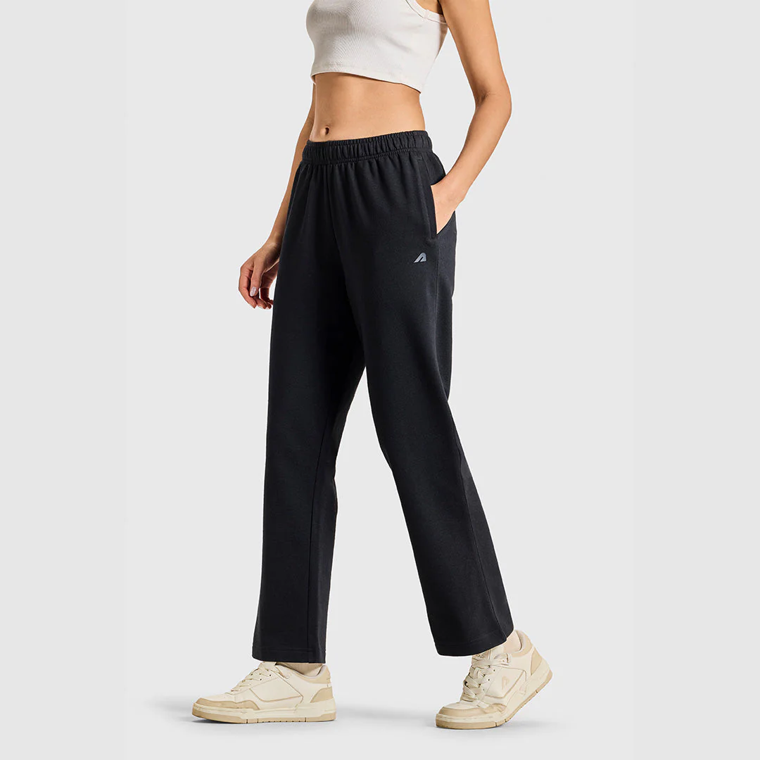 Women Jet Black Jogger - Image 2