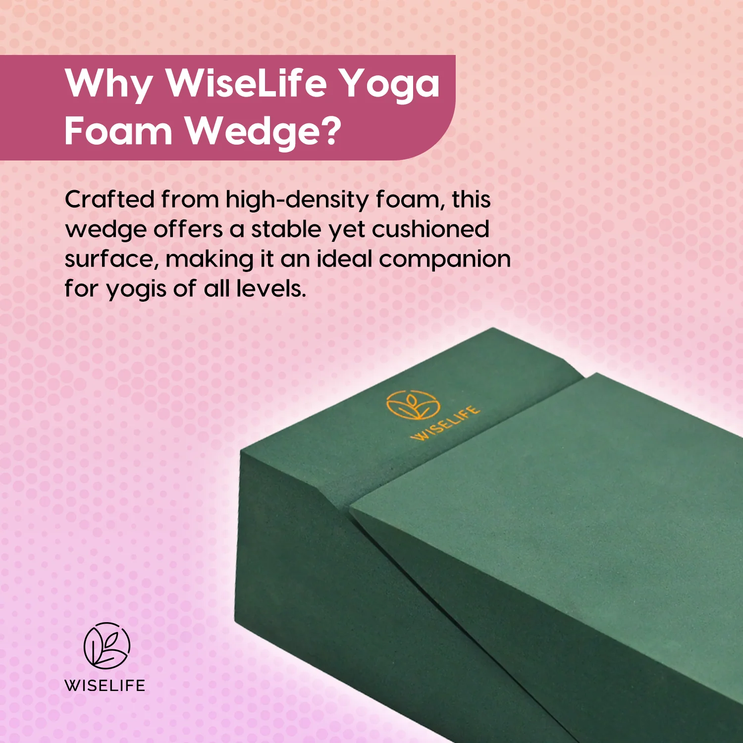 Yoga Foam Wedges - Set of 2 - Image 14
