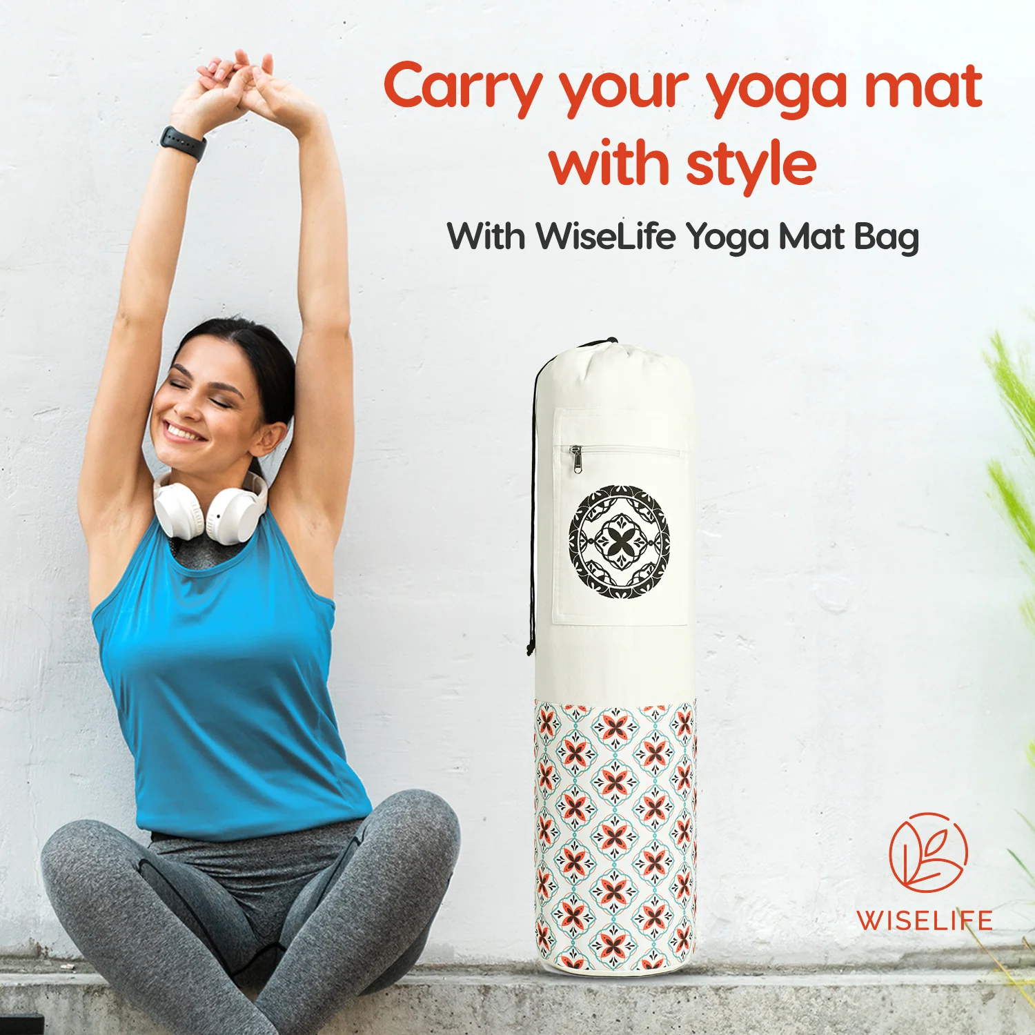 Yoga Mat Bag (Up to 8mm Mat) - Image 18