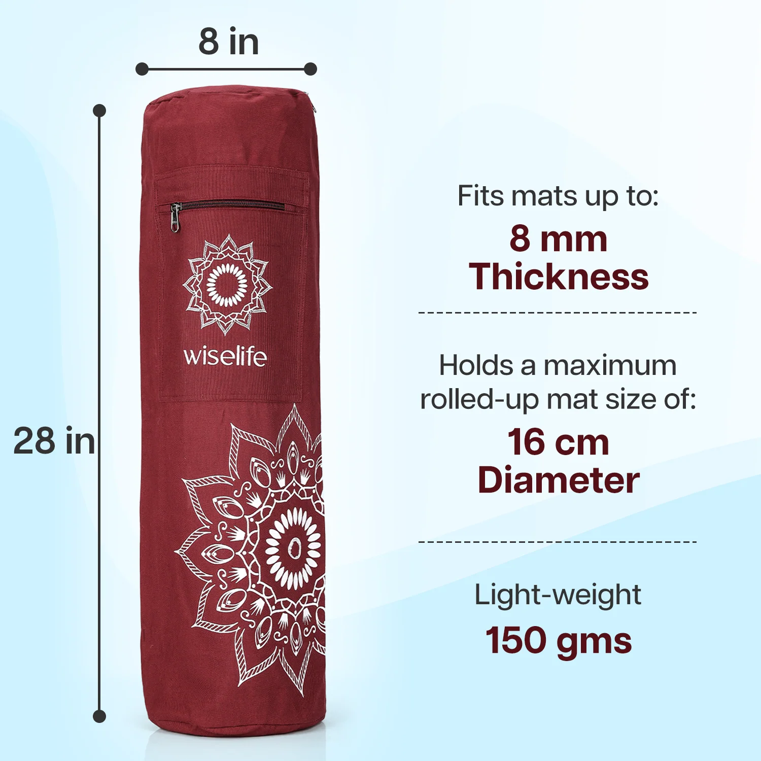Yoga Mat Bag (Up to 8mm Mat) - Image 24