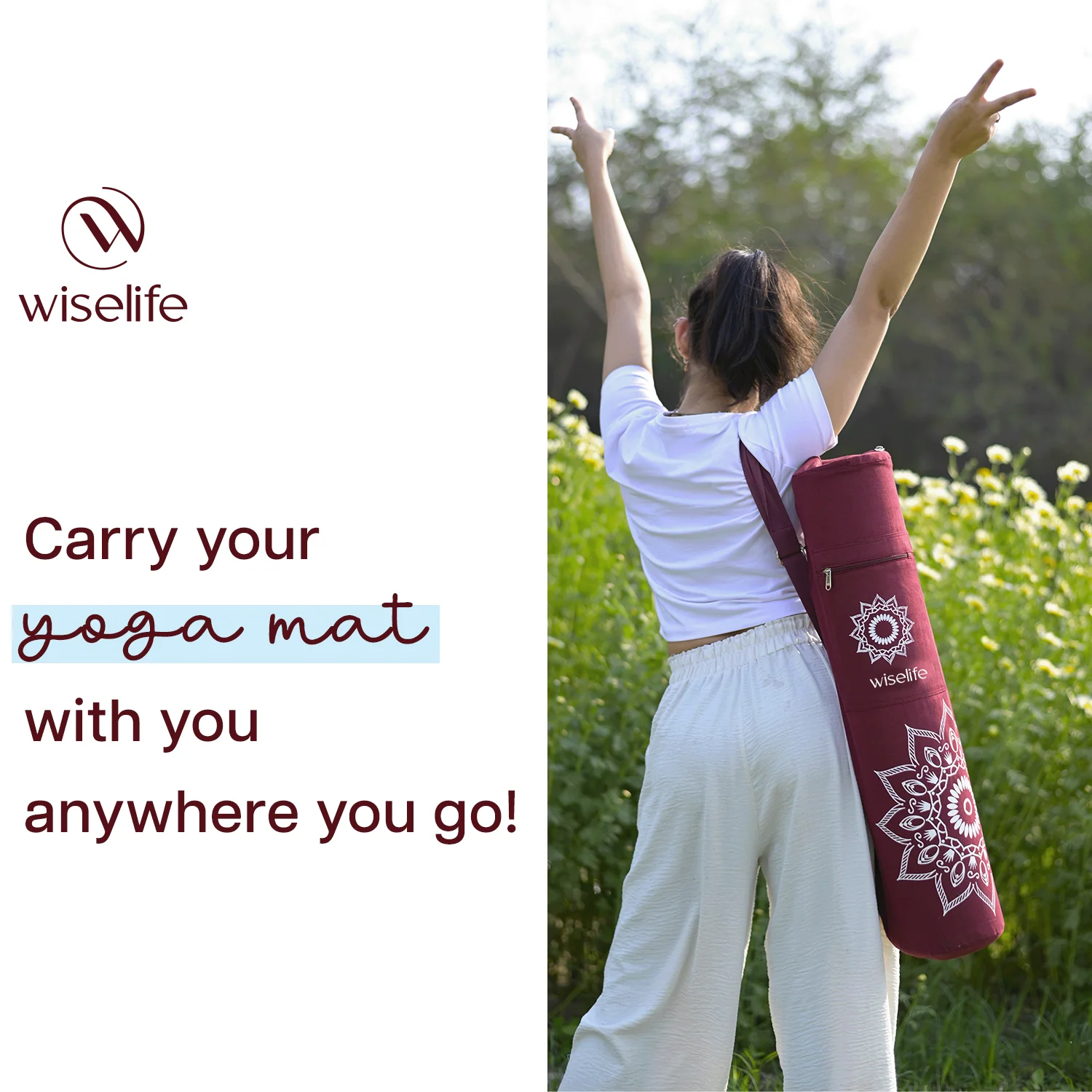 Yoga Mat Bag (Up to 8mm Mat) - Image 25