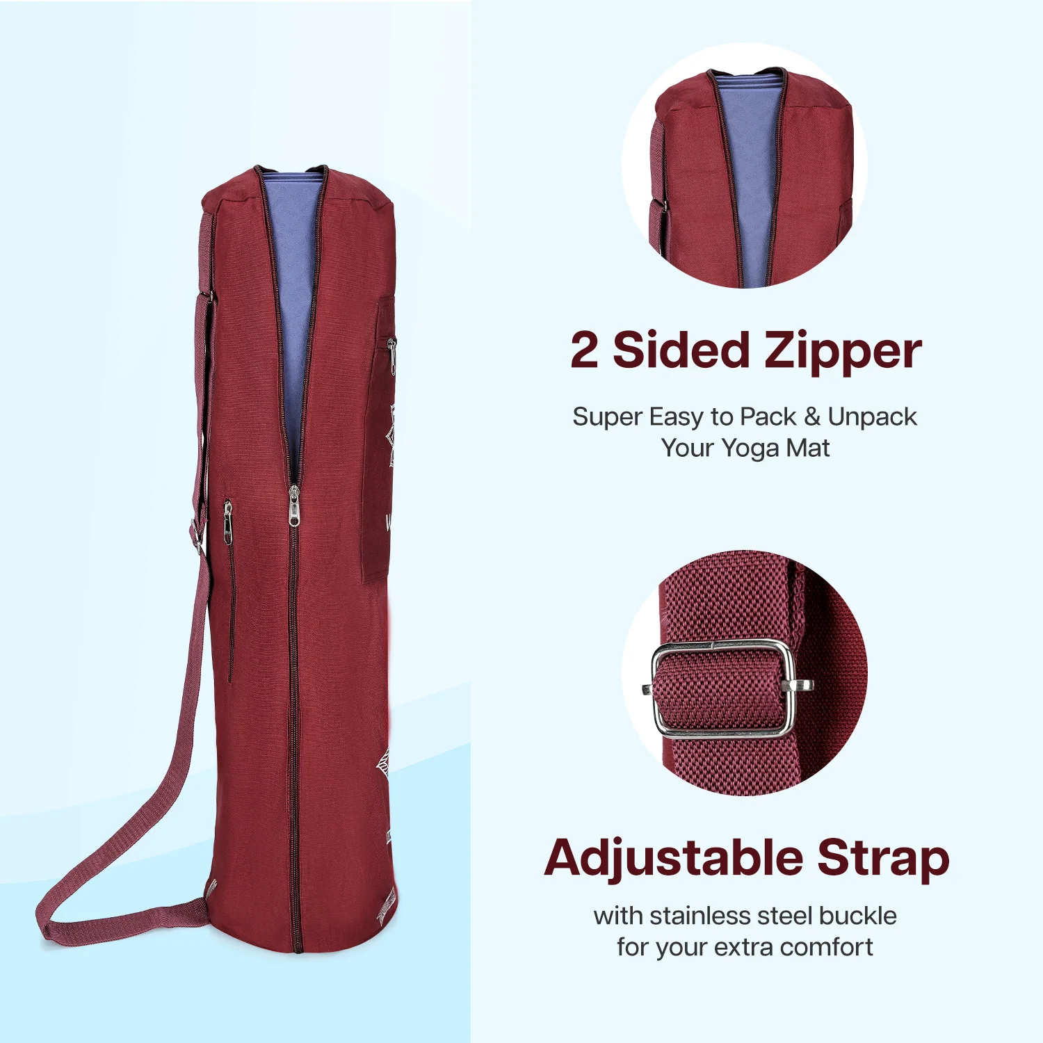 Yoga Mat Bag (Up to 8mm Mat) - Image 26