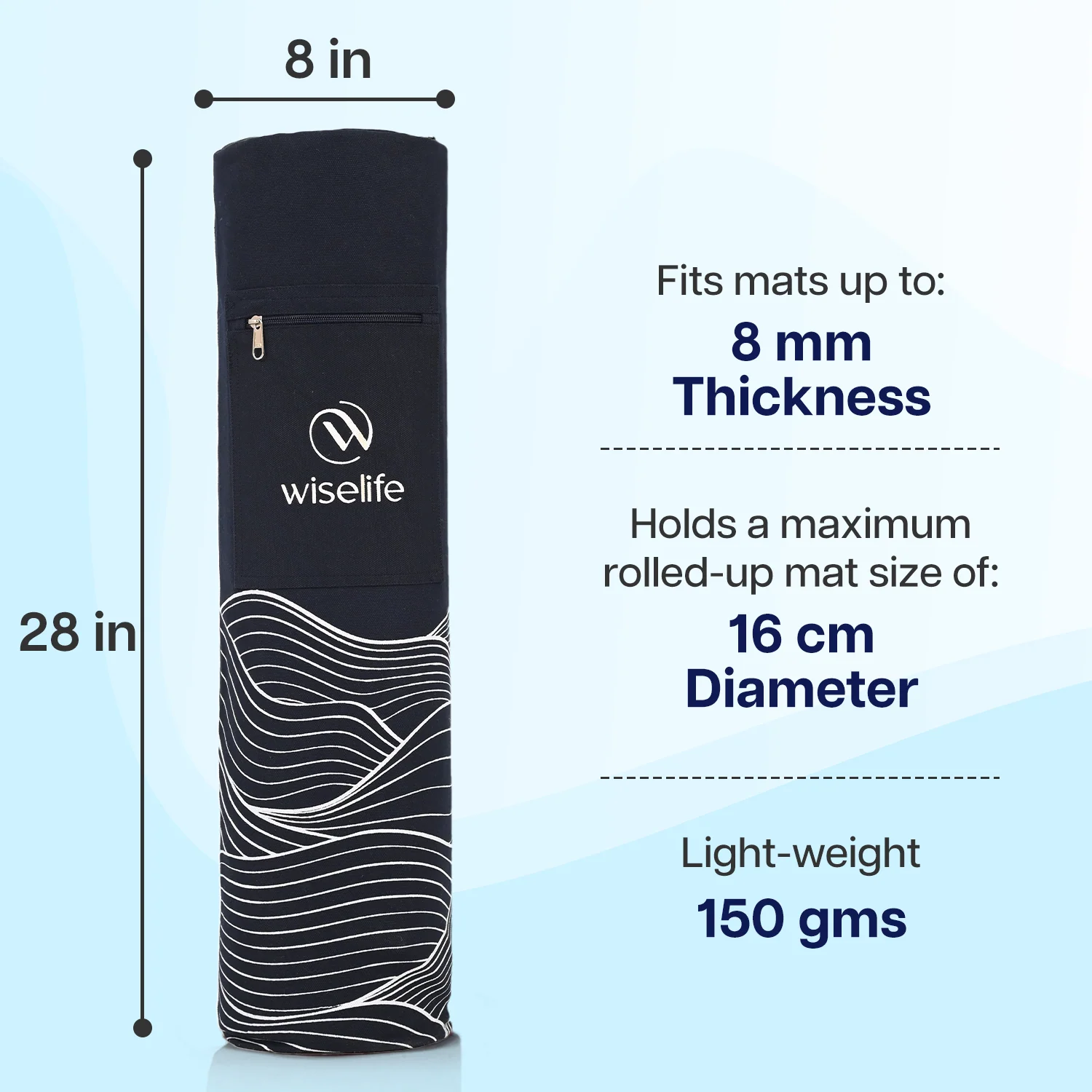 Yoga Mat Bag (Up to 8mm Mat) - Image 43