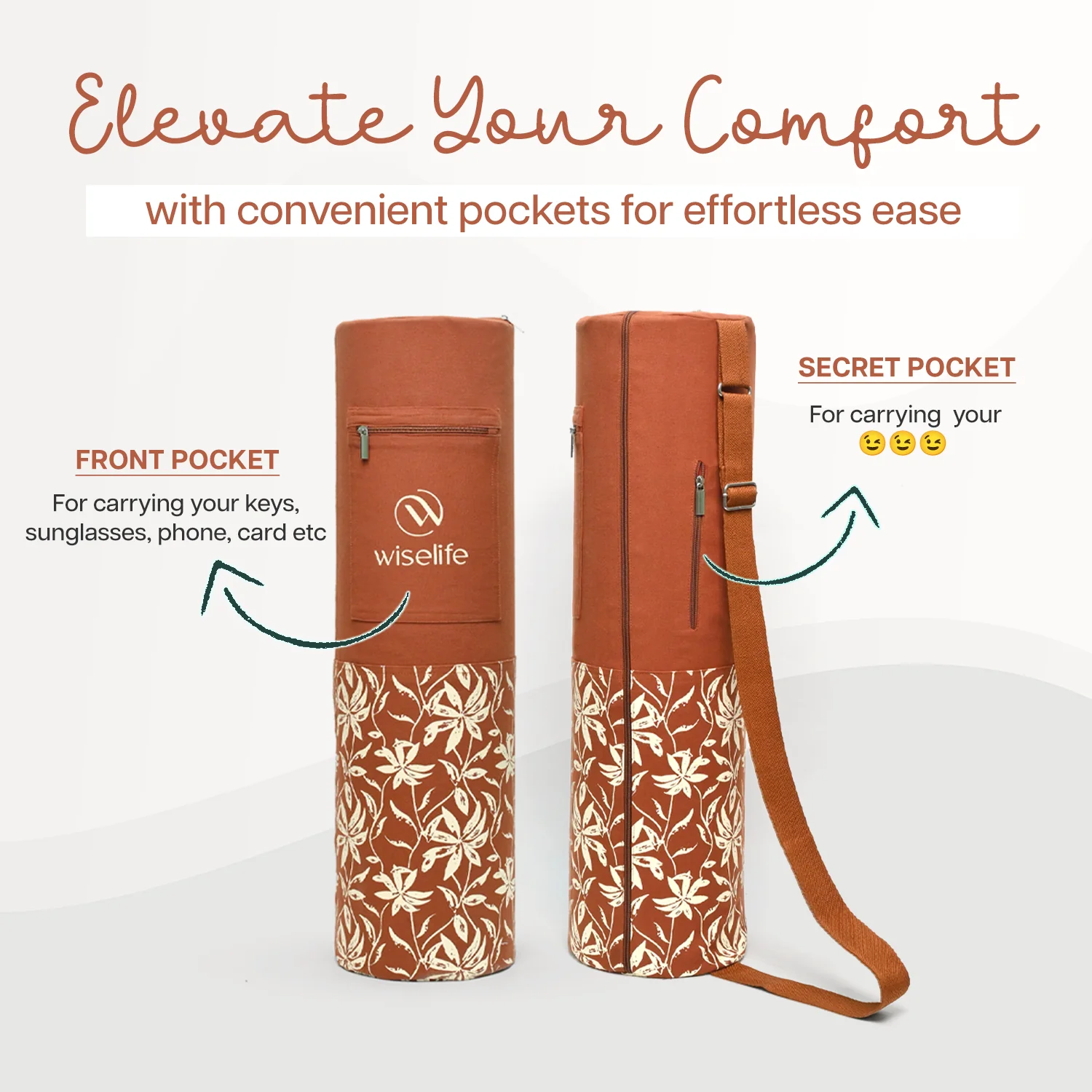 Yoga Mat Bag (Up to 8mm Mat) - Image 47
