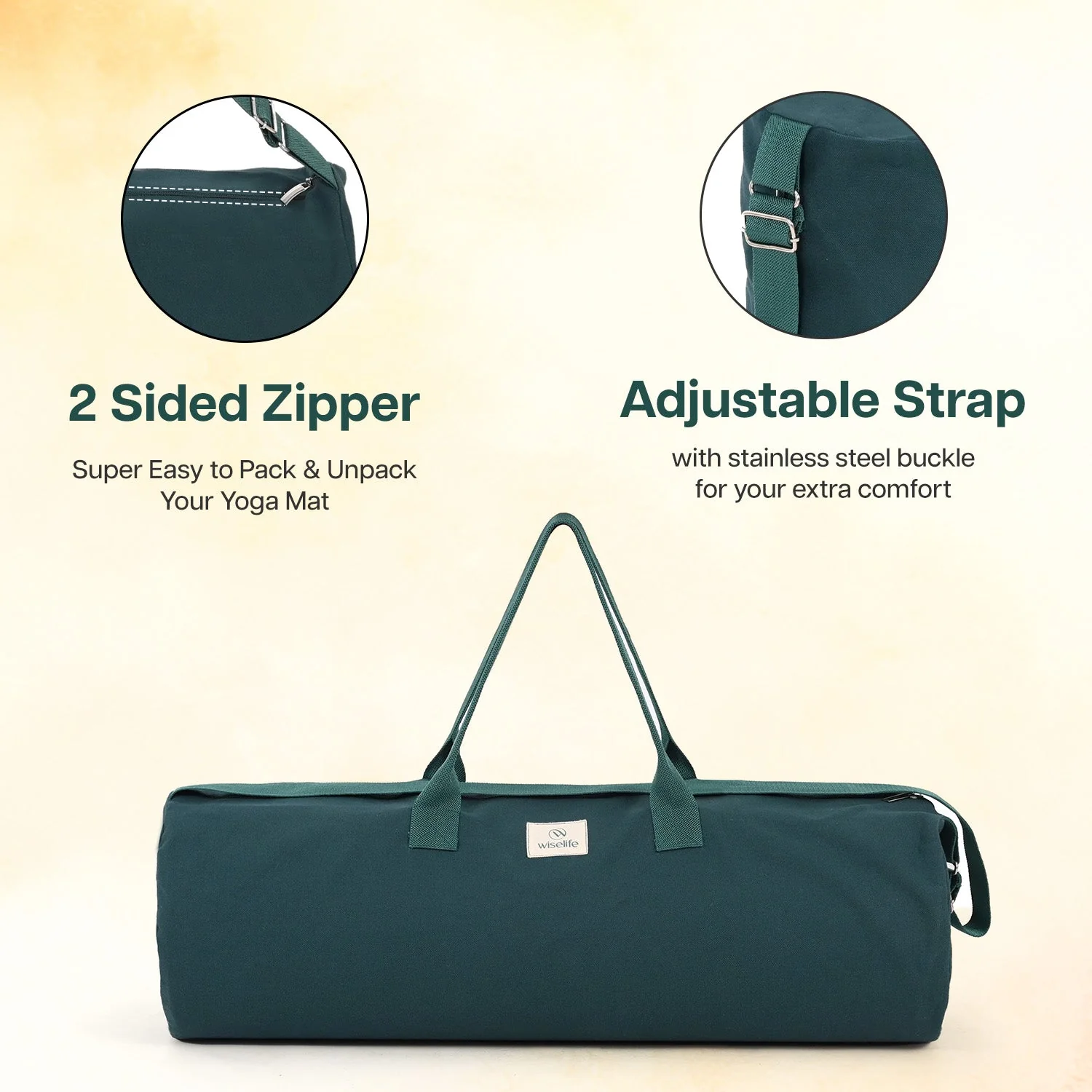 Yoga Mat Duffle Bag (Up to 10mm Mat) - Image 6