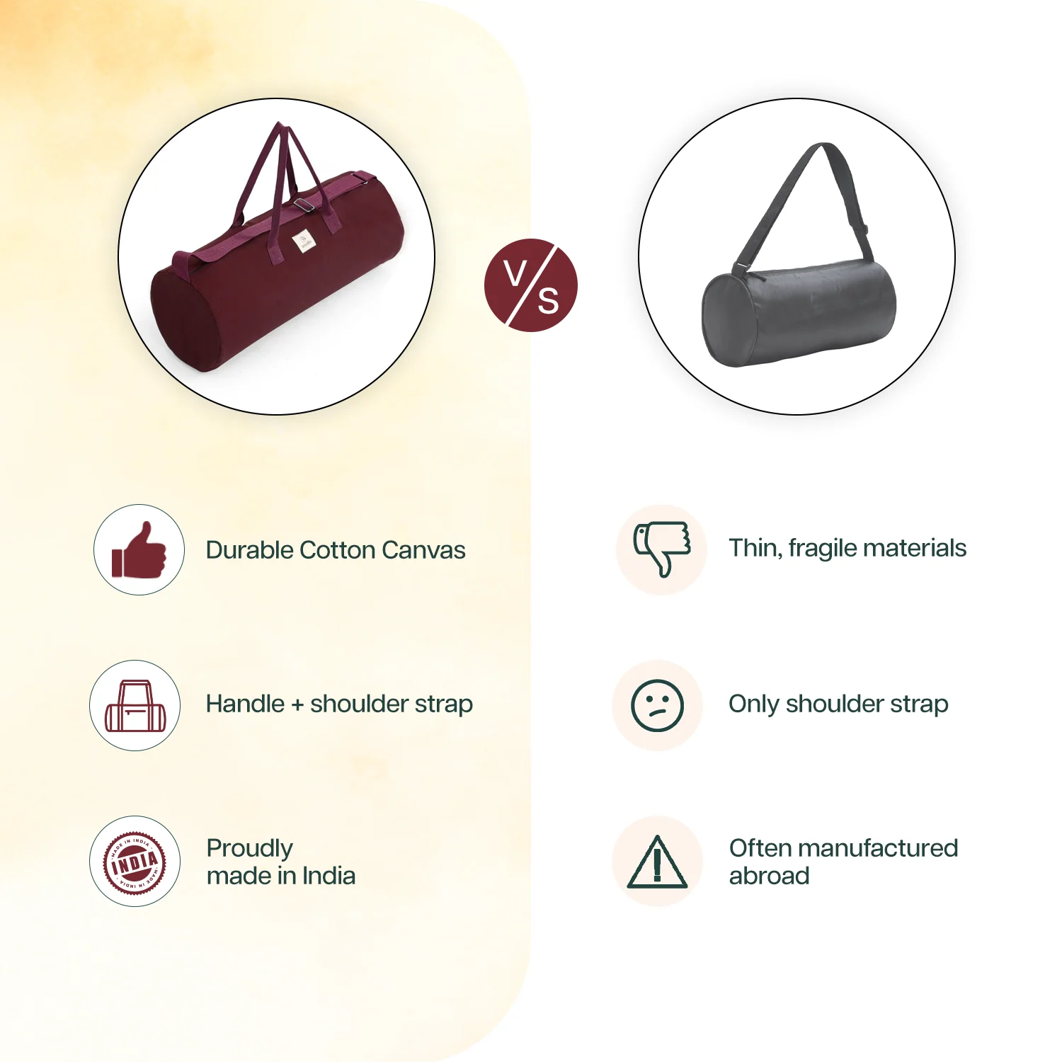 Yoga Mat XL Duffle Bag (Up to 8mm Mat) - Image 14