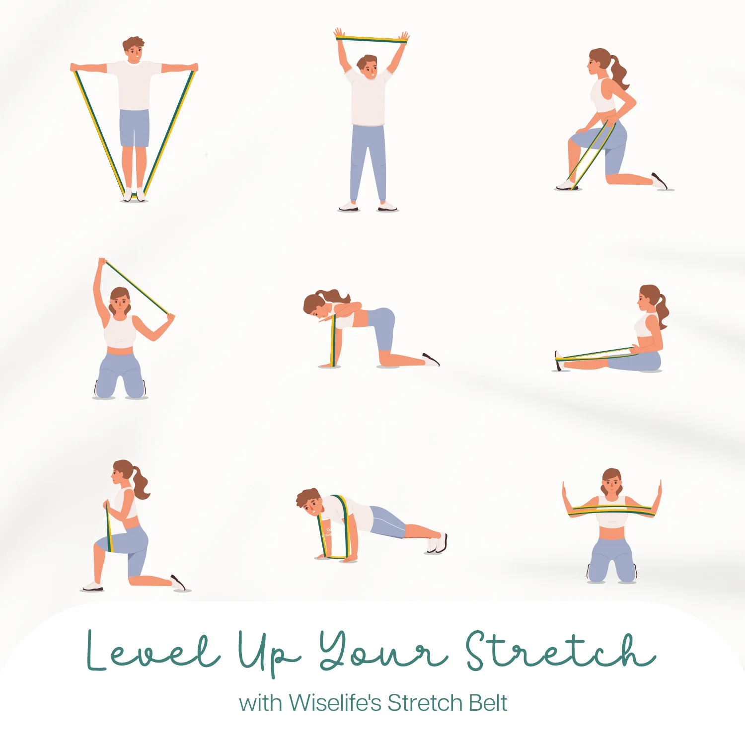 Yoga Pro Stretch Belt - Image 11