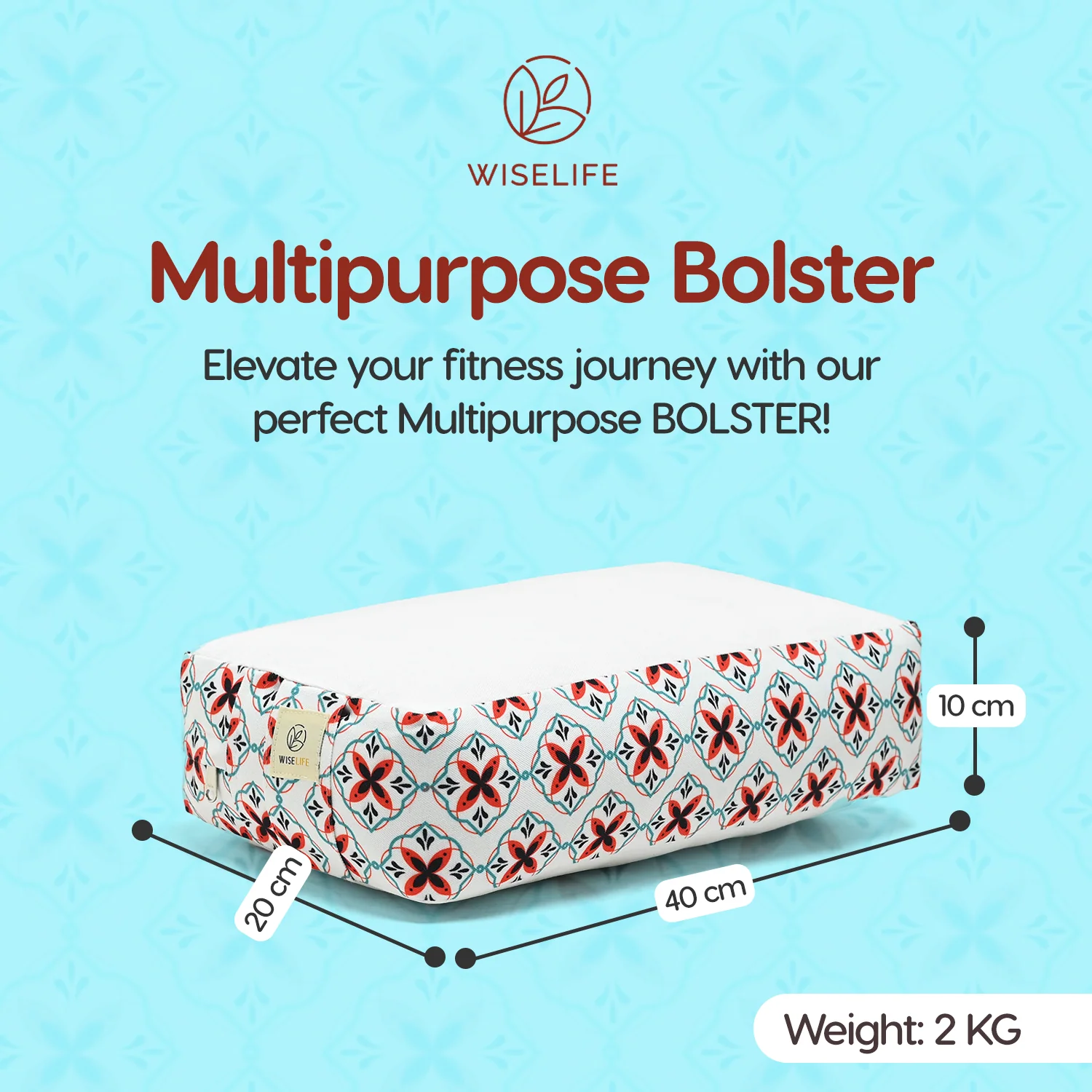 Yoga Rectangle Bolster - Image 10