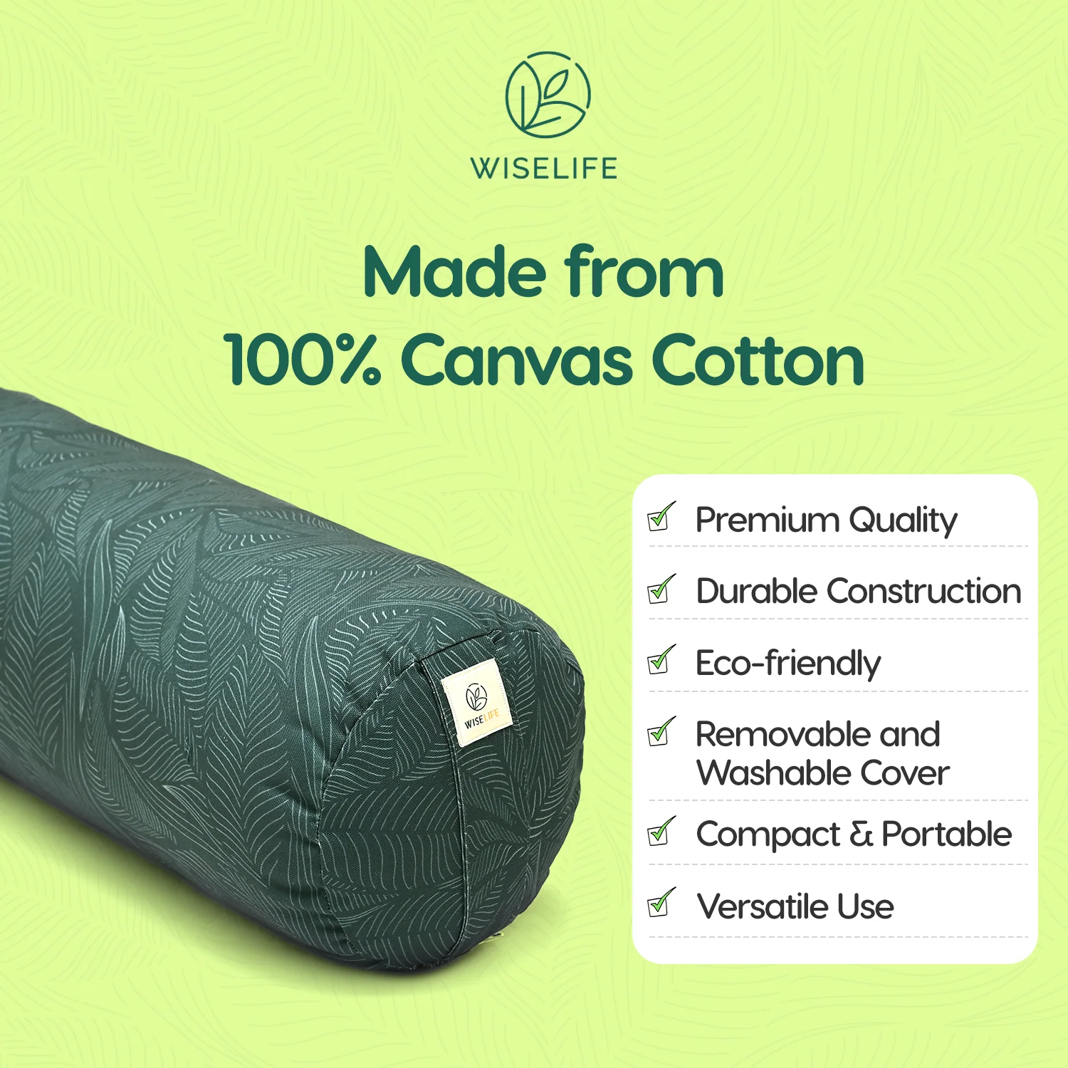 Yoga Round Bolster - Image 8