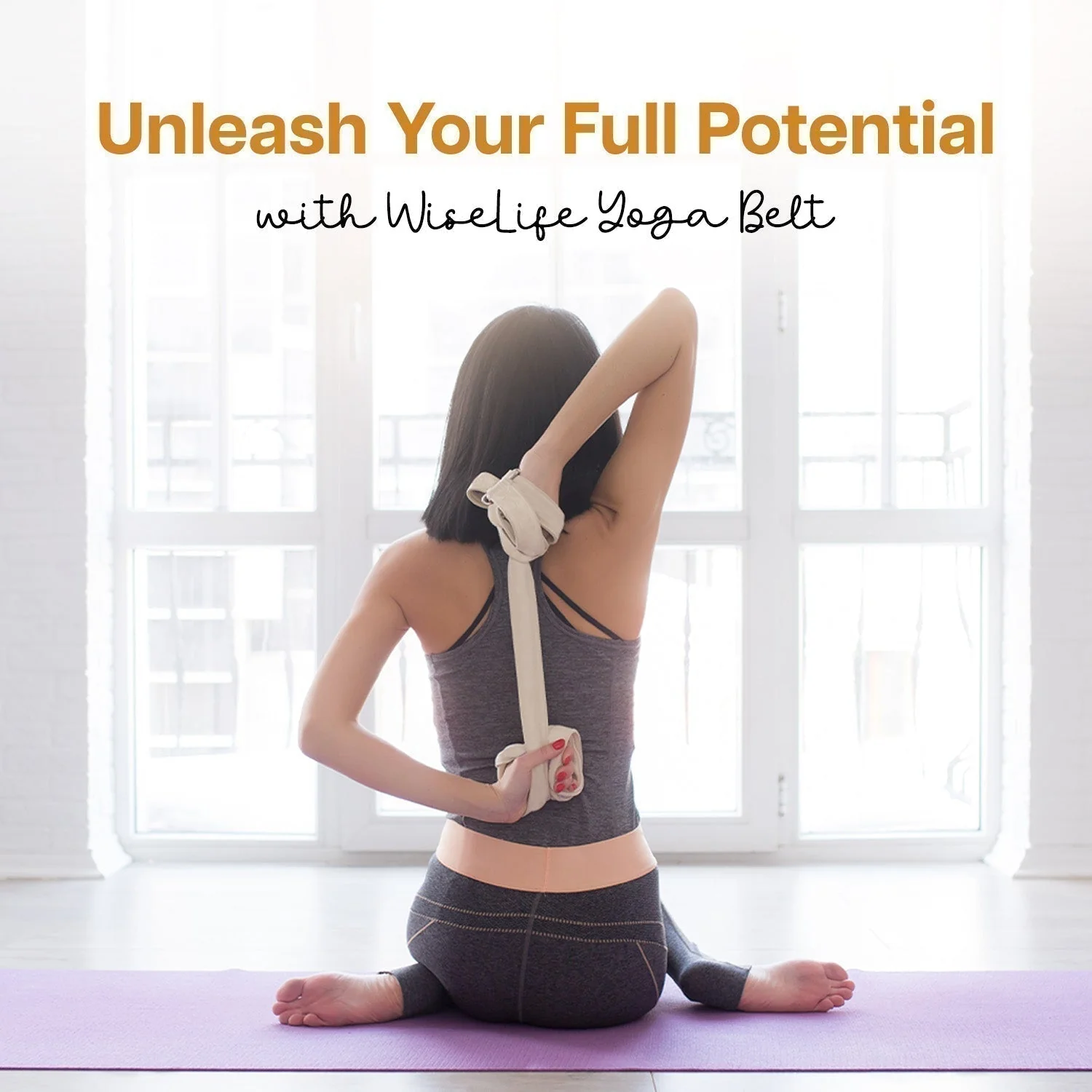 Yoga Stretch Belt - Image 11