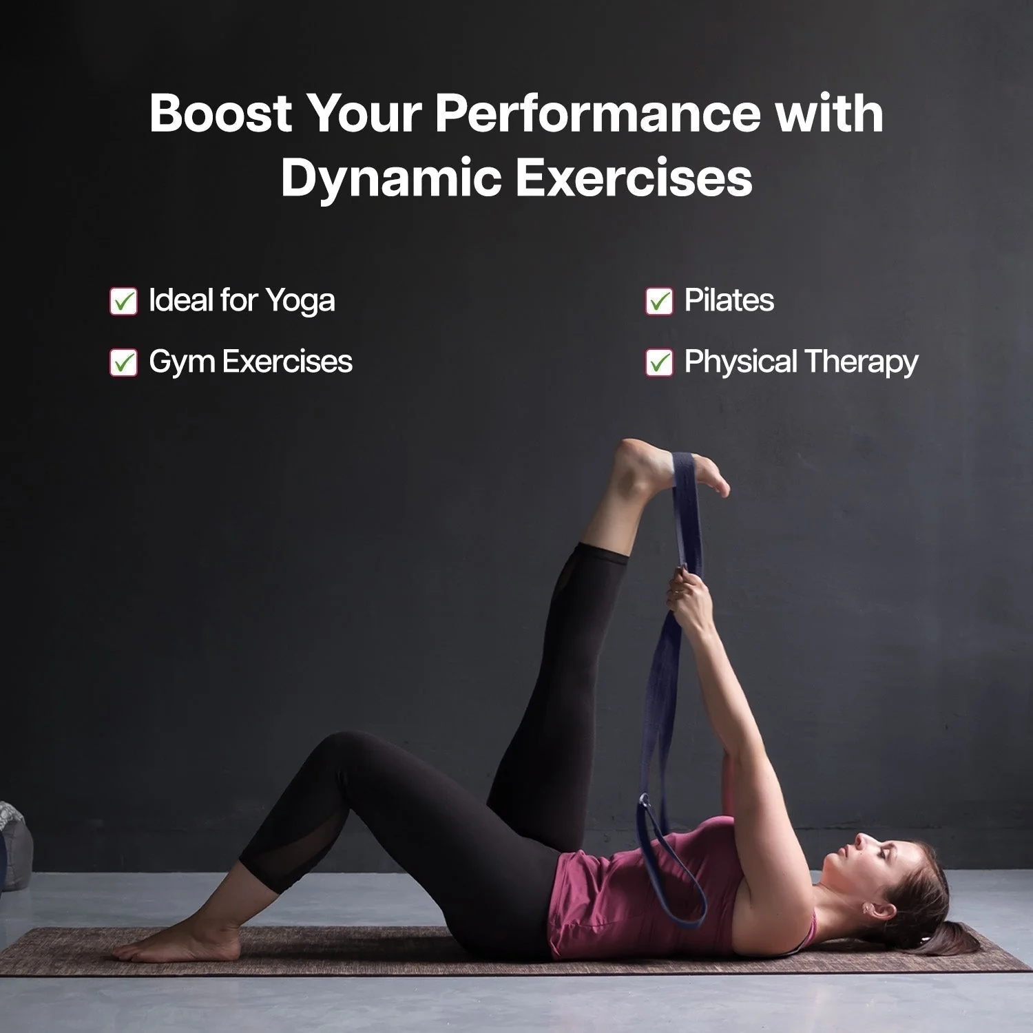 Yoga Stretch Belt - Image 30